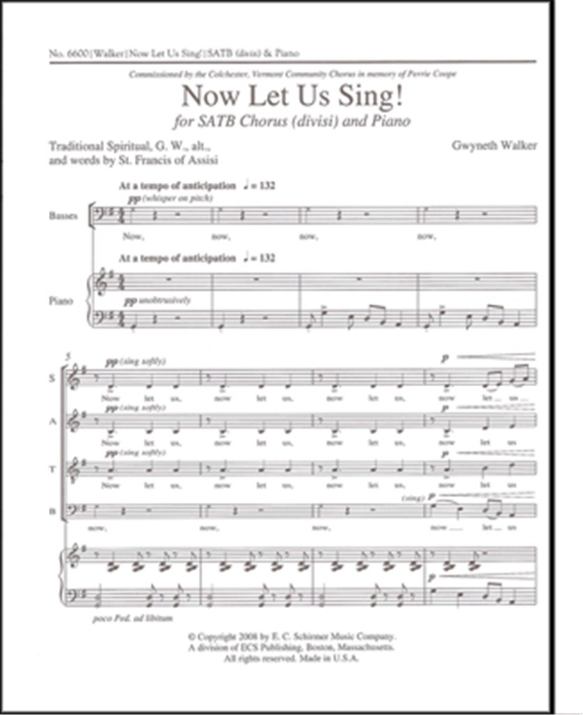 Now Let Us Sing!